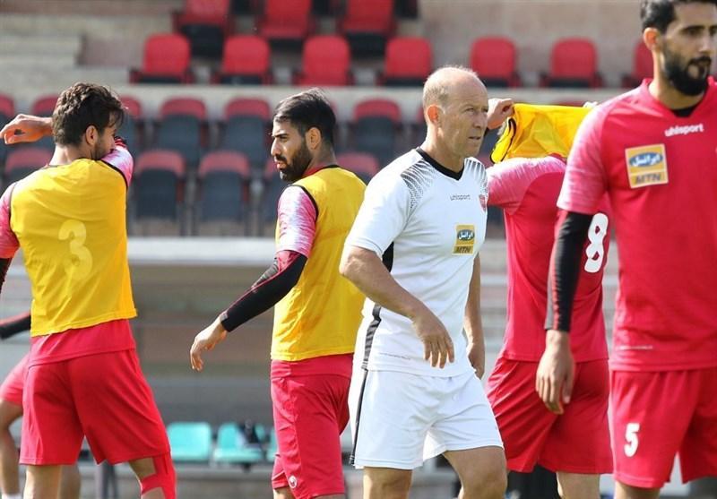 استراحت کالدرون به بازیکنان پرسپولیس استراحت کالدرون به بازیکنان پرسپولیس