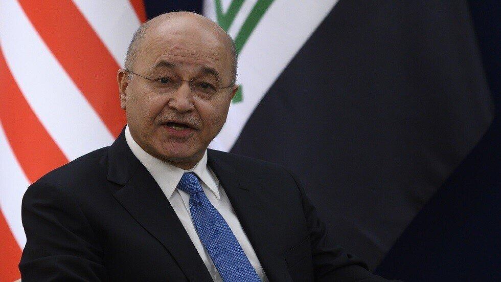 اولین اظهارات برهم صالح پس از تشکیل دولت جدید عراق