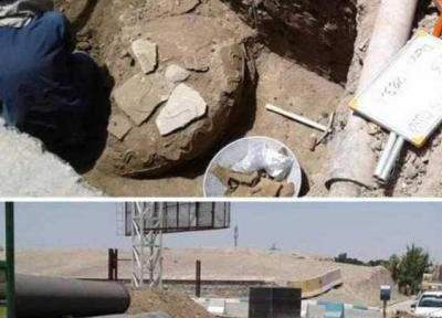 کشف گور خمرۀ اشکانی در تپه اشرف