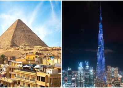 بلندترین سازه های روی زمین: از اهرام ثلاثه تا برج خلیفه