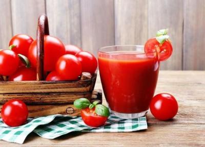 خواص آب گوجه فرنگی برای بینایی و لاغری